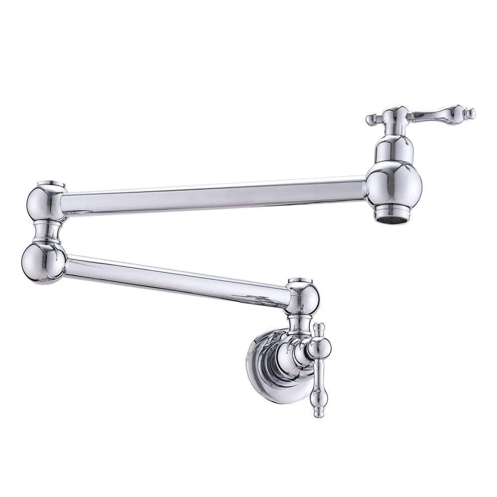 Giving Tree Wall Mounted 23'' Pot Filler Faucet Two-handle - Image 17