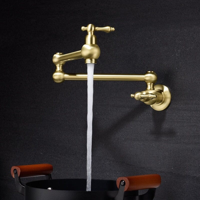 Giving Tree Wall Mounted 23'' Pot Filler Faucet Two-handle - Image 18
