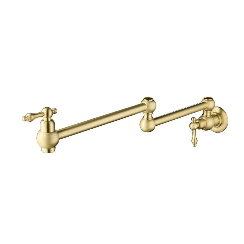 Giving Tree Wall Mounted 23'' Pot Filler Faucet Two-handle - Image 23