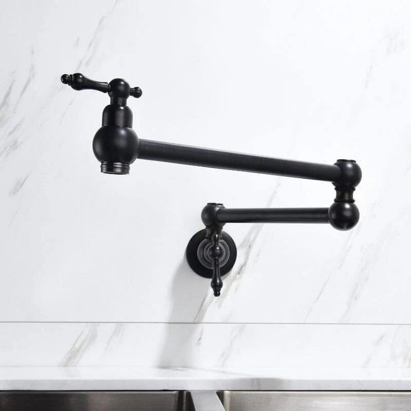 Giving Tree Wall Mounted 23'' Pot Filler Faucet Two-handle - Image 3