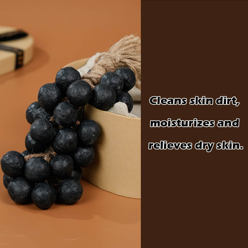 Handmade Black Grape Soap â 40 Beads Per String - Image 7