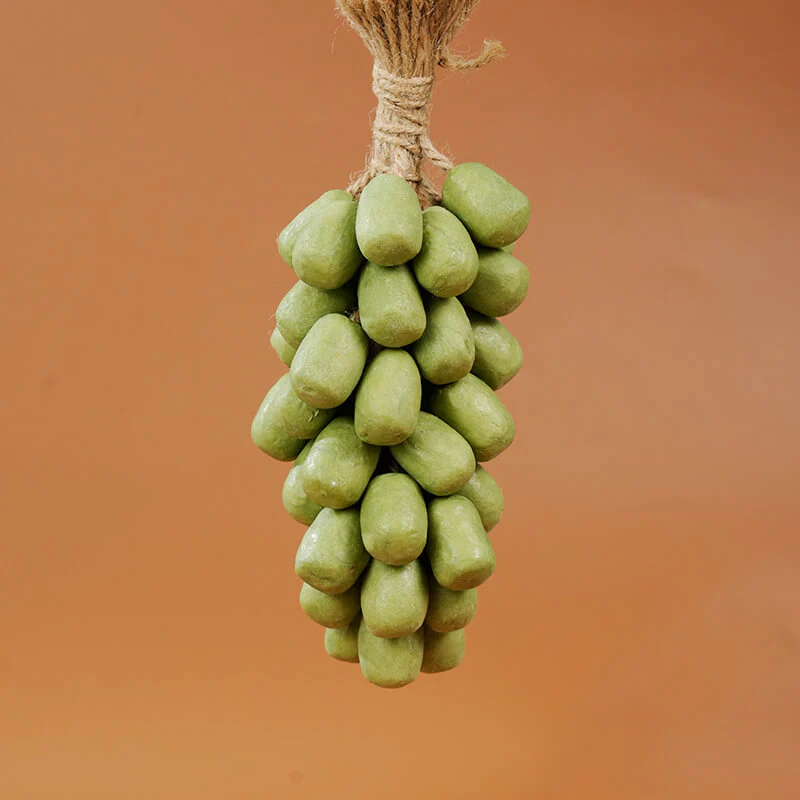 Handmade Green Grape Soap – 40 Beads Per String - Image 3