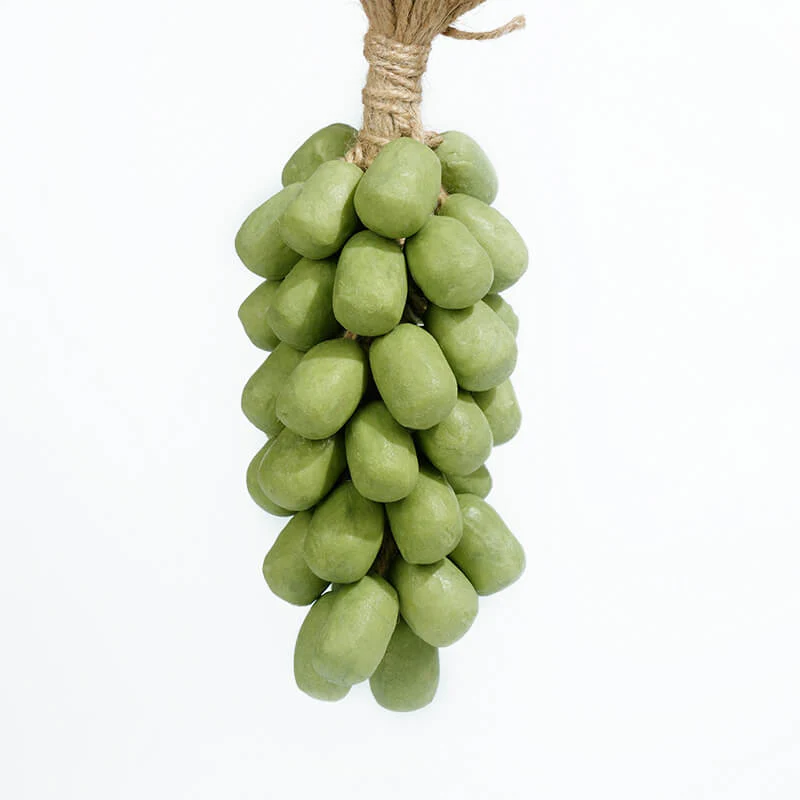 Handmade Green Grape Soap – 40 Beads Per String - Image 4