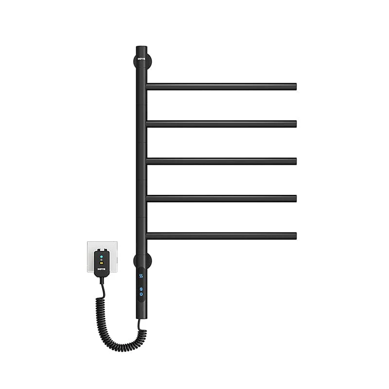 Heated Towel Racks for Bathroom, 180° Rotating Wall Mounted Towel Warmer with Built-in Timer - Image 10
