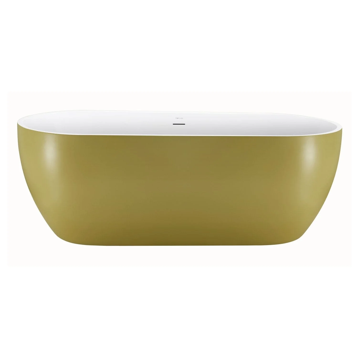 Mokleba 65" Acrylic Oval Freestanding Soaking Bathtub with Drain - Image 25