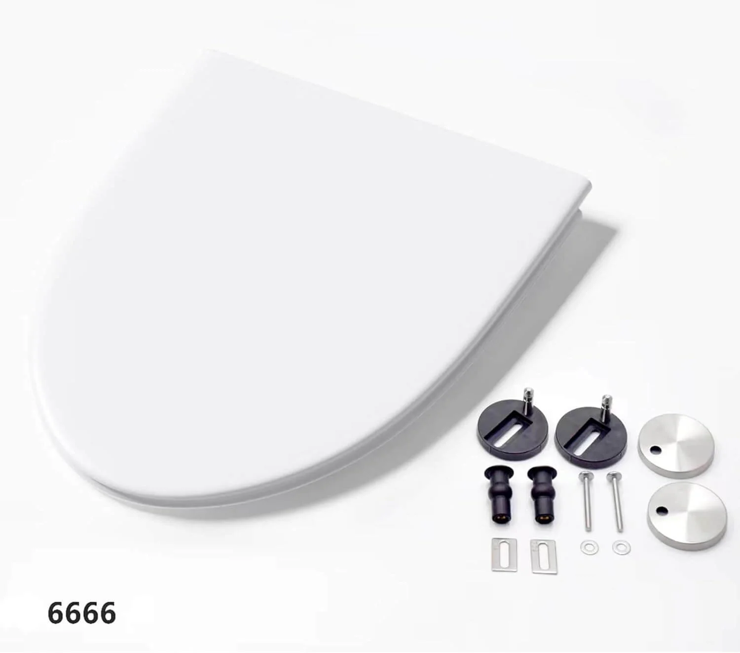 GIVINGTREE Modern Elongated 17.7'' Seat Height One-Piece Toilet with 1.1GPF/1.6 GPF Dual Flushing - Image 13