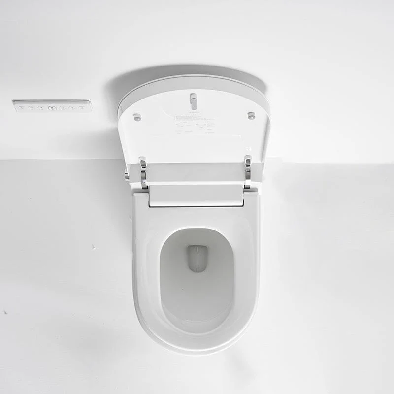Modern Tankless Smart Bidet Toilet with LED Light, Heated Seat, and Automatic Flush - Image 10
