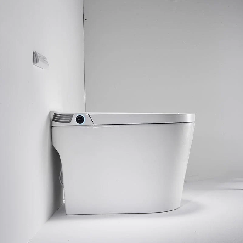 Modern Tankless Smart Bidet Toilet with LED Light, Heated Seat, and Automatic Flush - Image 11