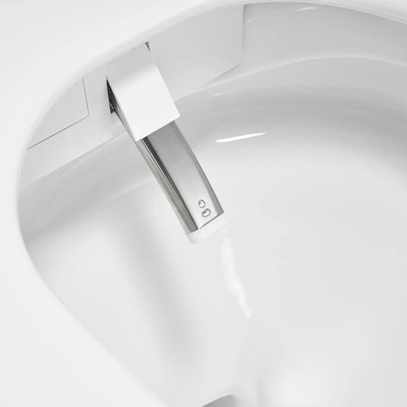 Modern Tankless Smart Bidet Toilet with LED Light, Heated Seat, and Automatic Flush - Image 13