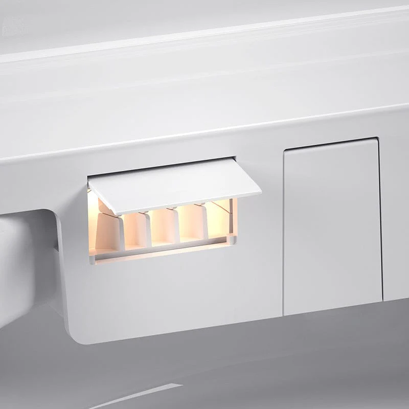 Modern Tankless Smart Bidet Toilet with LED Light, Heated Seat, and Automatic Flush - Image 14