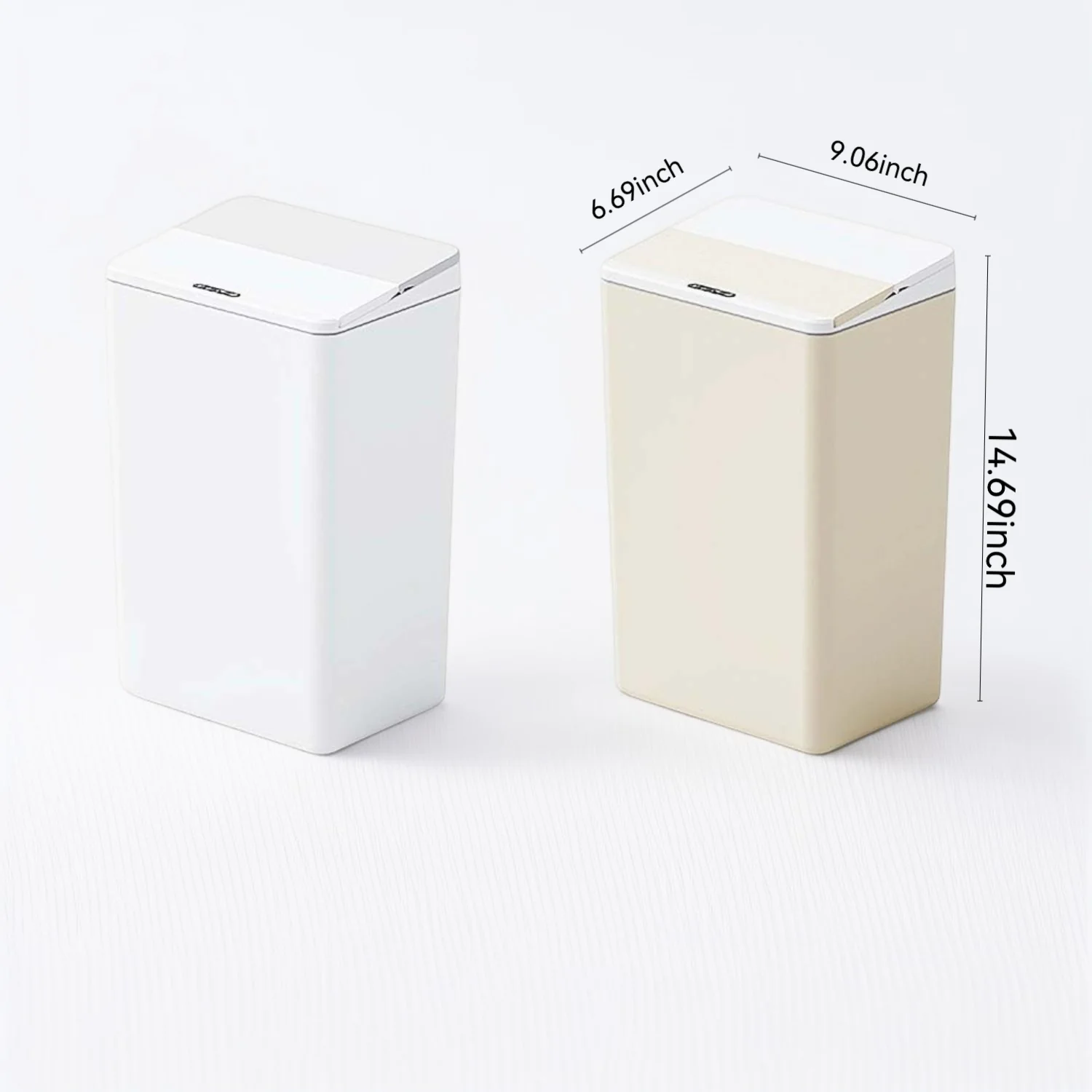 Touchless Motion Sensor Smart Trash Can for Bathroom - Image 5