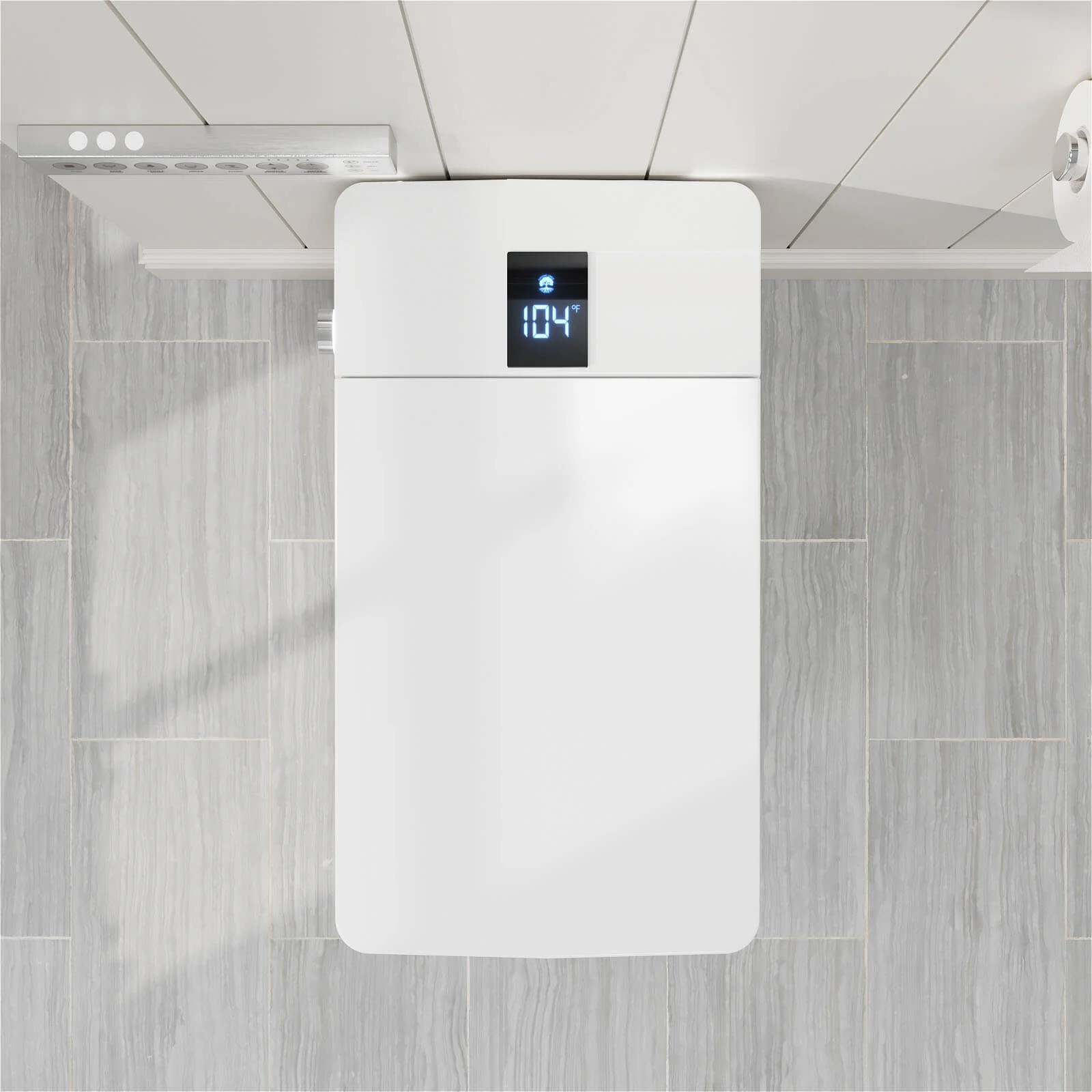 Giving Tree One-Piece Floor-Mounted Square Smart Toilet with Remote Control and Automatic Cover - Image 19