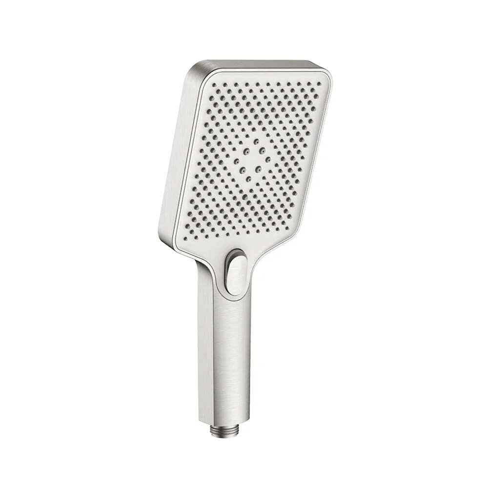 Shower Set 14.2" Rectangular Ceiling Shower Head with 3 Functions Hand Shower - Image 10