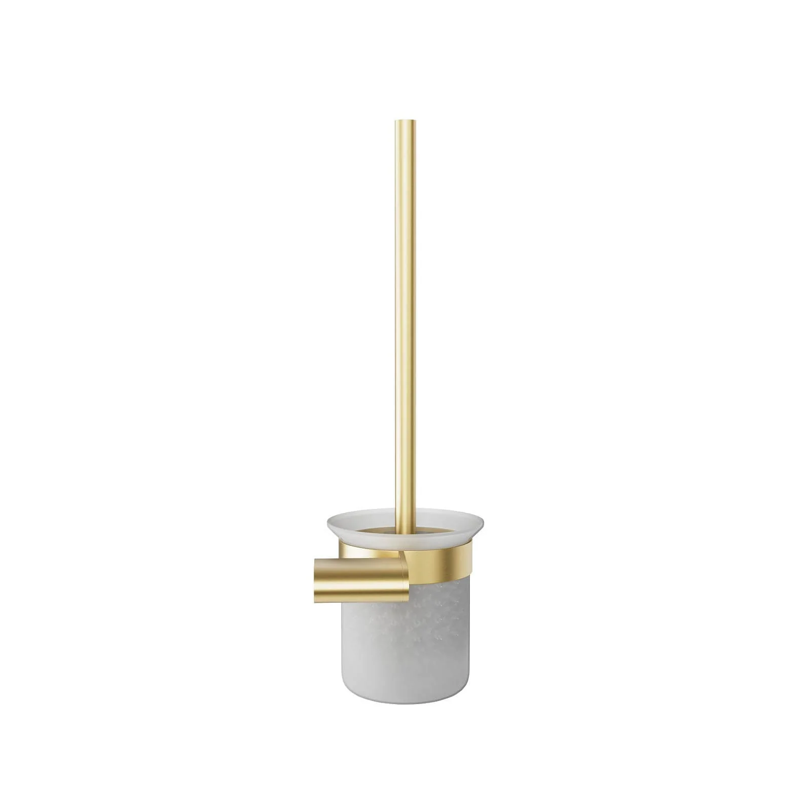 Sleek and Luxurious Wall-Mounted Toilet Brush and Holder - Image 5