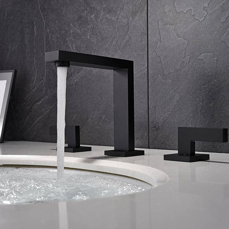 Two-Handle Widespread 8-Inch Bathroom Sink Faucet 3-Hole - Image 3