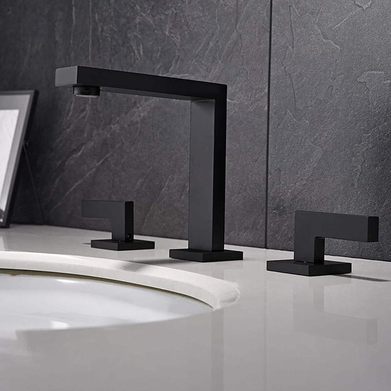 Two-Handle Widespread 8-Inch Bathroom Sink Faucet 3-Hole - Image 4