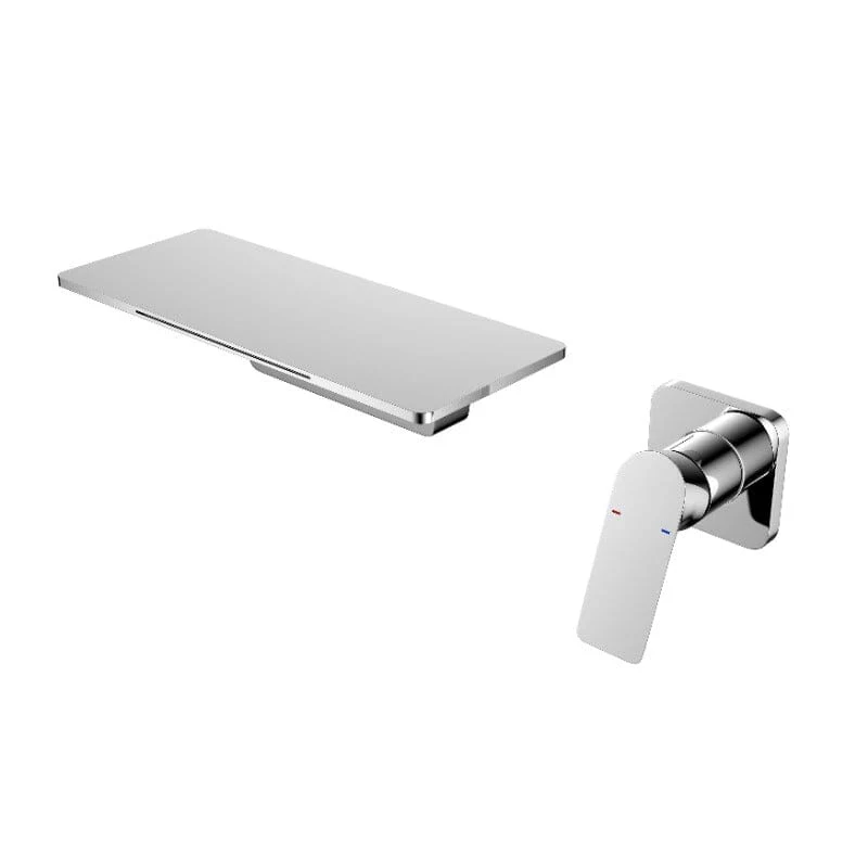 Giving Tree Wall Mounted Waterfall Bathroom Sink Faucet Single Handle with Valve - Image 23