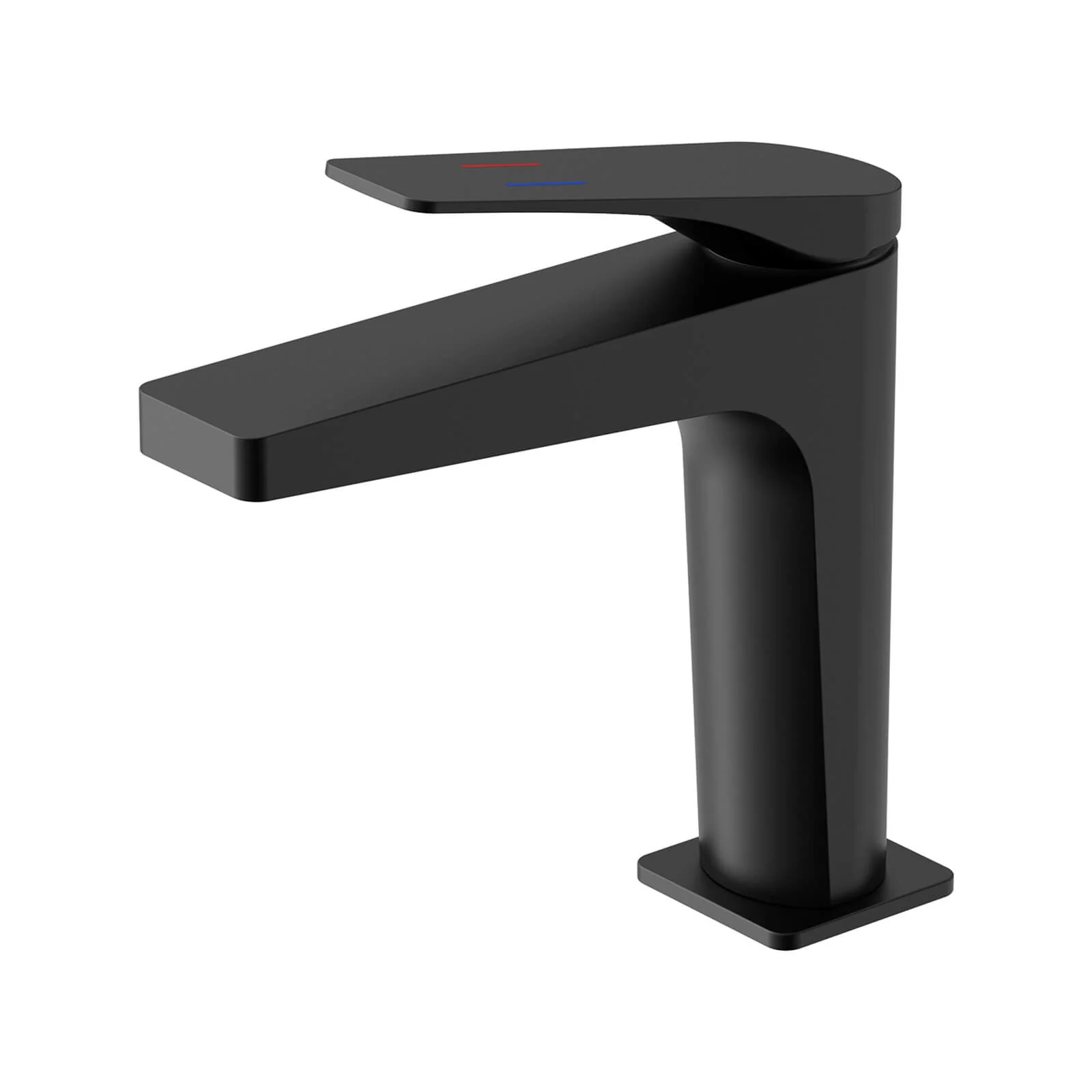Water-Saving Matte Black Single-Hole Bathroom Sink Faucet - Image 7