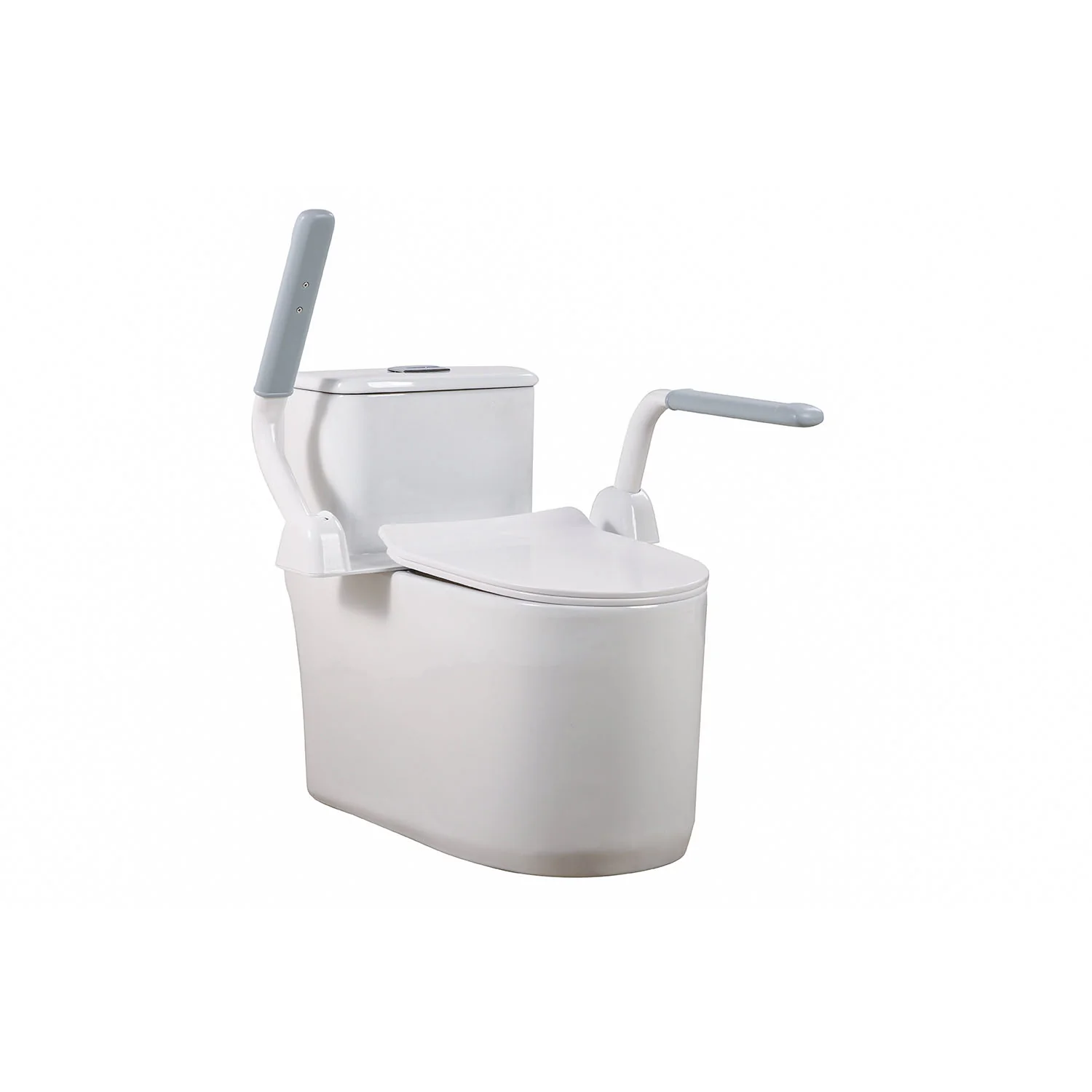 Widened ABS Non-Slip Toilet Safety Rail in Carbon Steel - Image 4